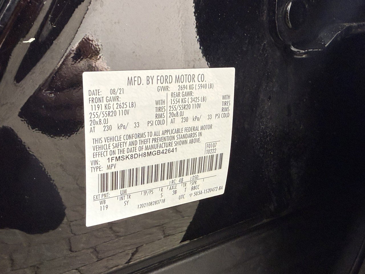 Certified 2021 Ford Explorer XLT w/ Equipment Group 202A image 29