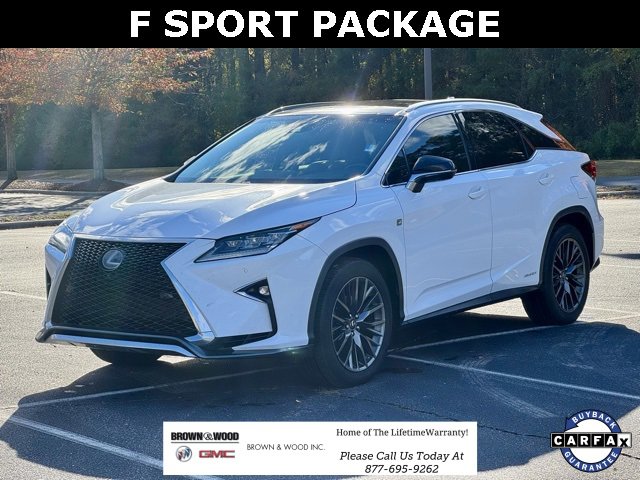 Used 2017 Lexus RX 450h F Sport