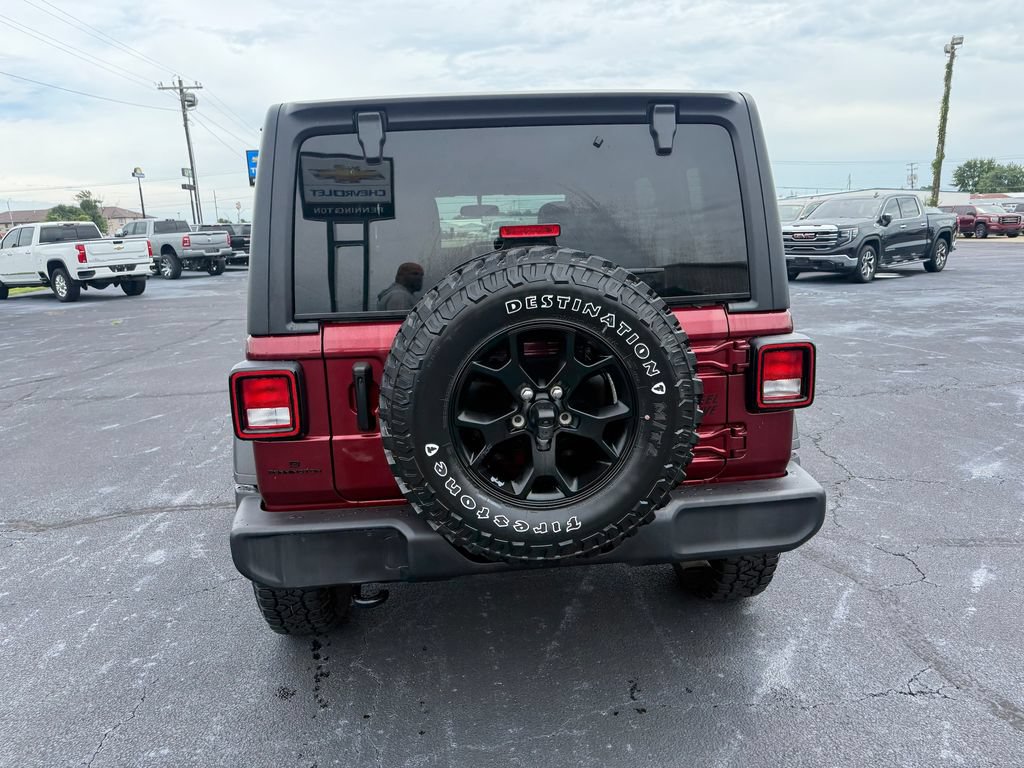 Used 2022 Jeep Wrangler Unlimited Sport AWD/4WD image 25