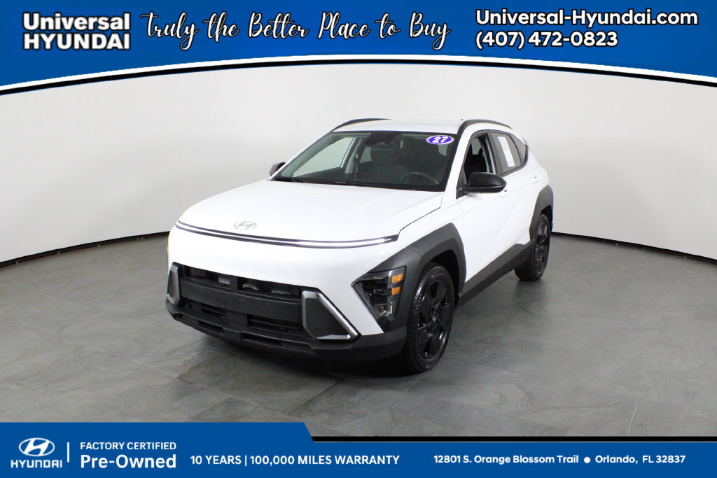 Certified 2027 Hyundai Kona SEL Sport FWD 360° Tour