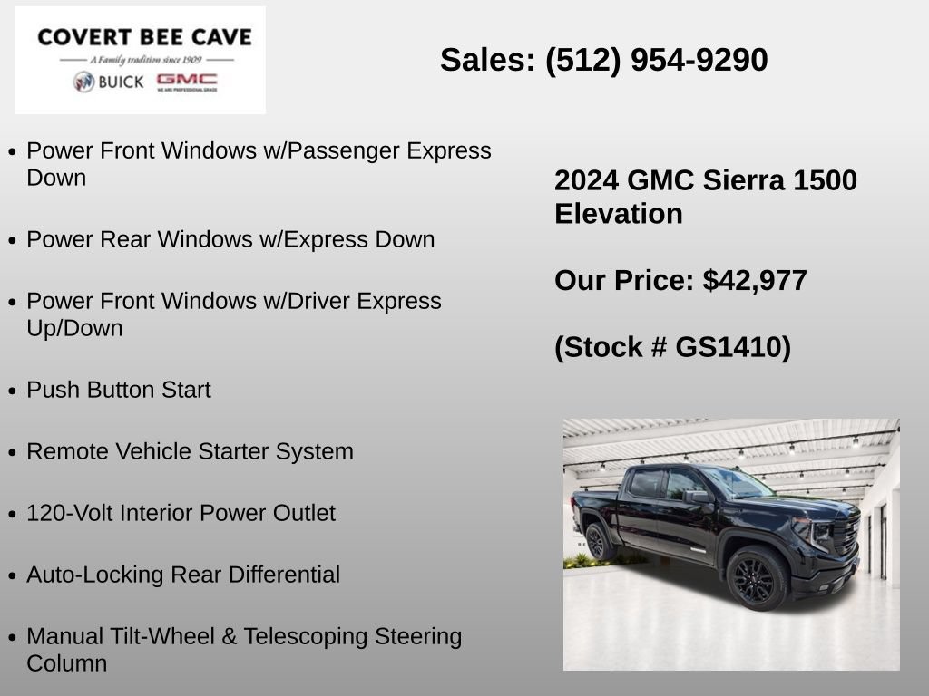 Used 2024 GMC Sierra 1500 Elevation RWD image 37