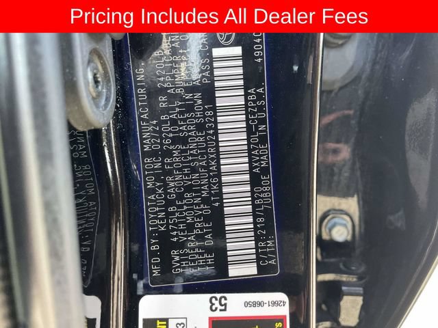 Used 2024 Toyota Camry XSE FWD image 34