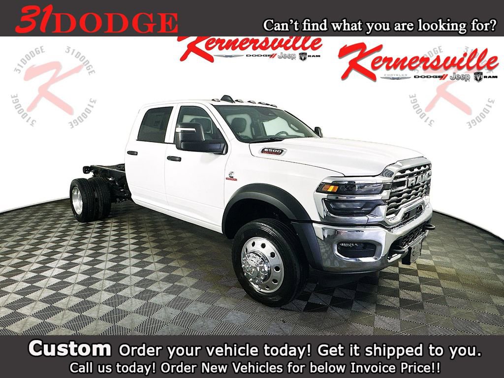 New 2026 RAM 5500 Tradesman w/ Chrome Appearance Group