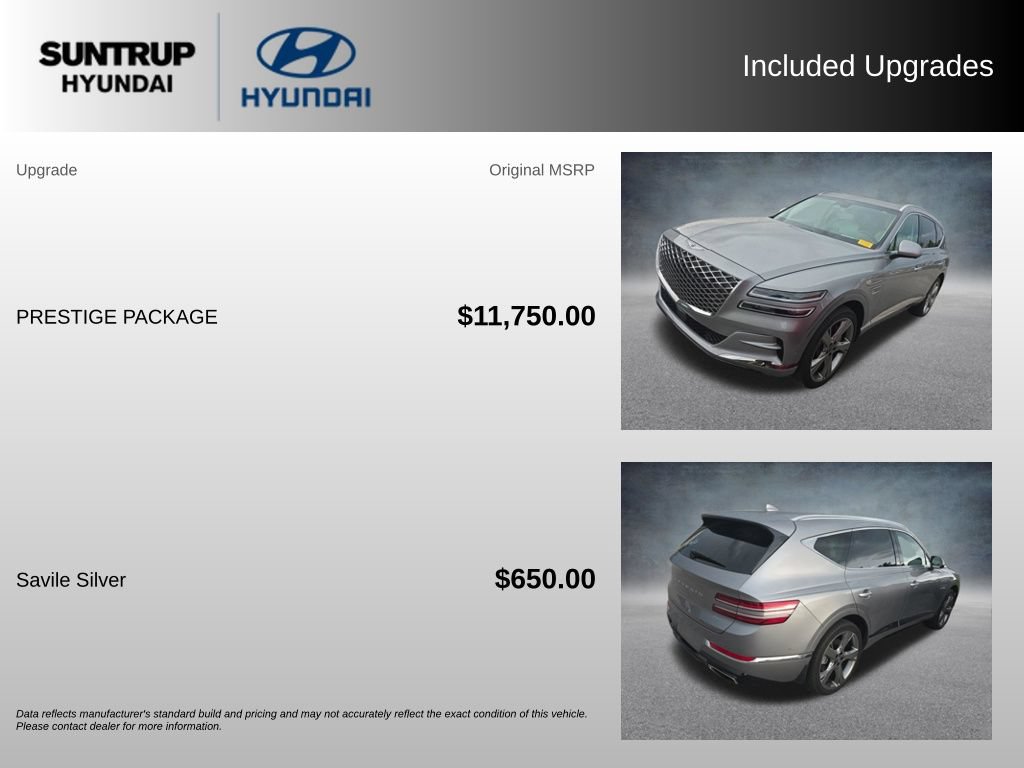Used 2024 Genesis GV80 2.5T w/ Prestige Package AWD/4WD video 2