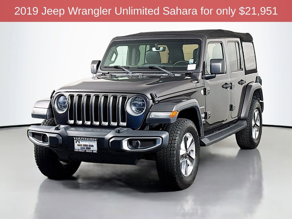 Used 2019 Jeep Wrangler Unlimited Sahara image 3