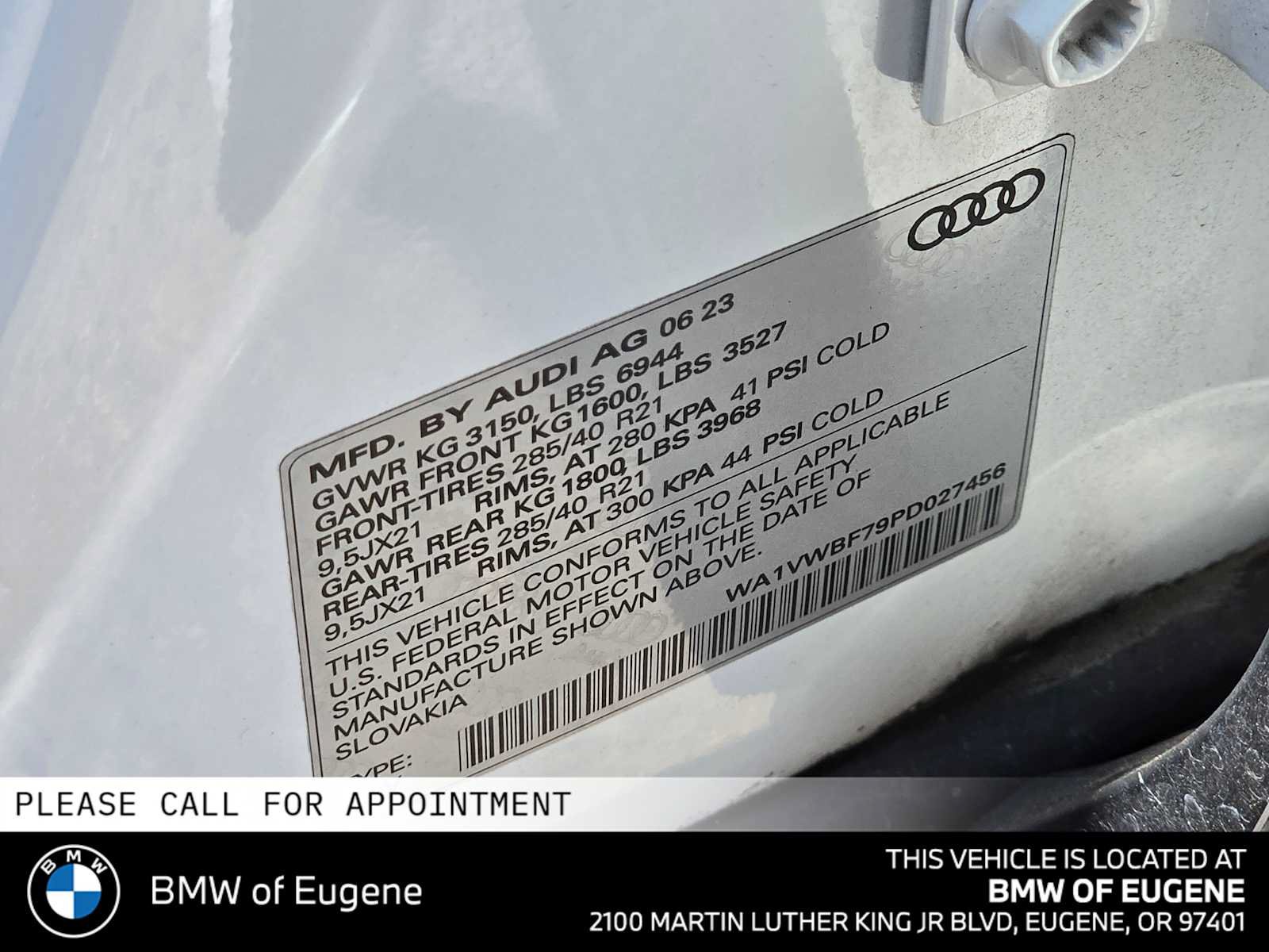 Used 2023 Audi SQ7 Prestige AWD/4WD image 26