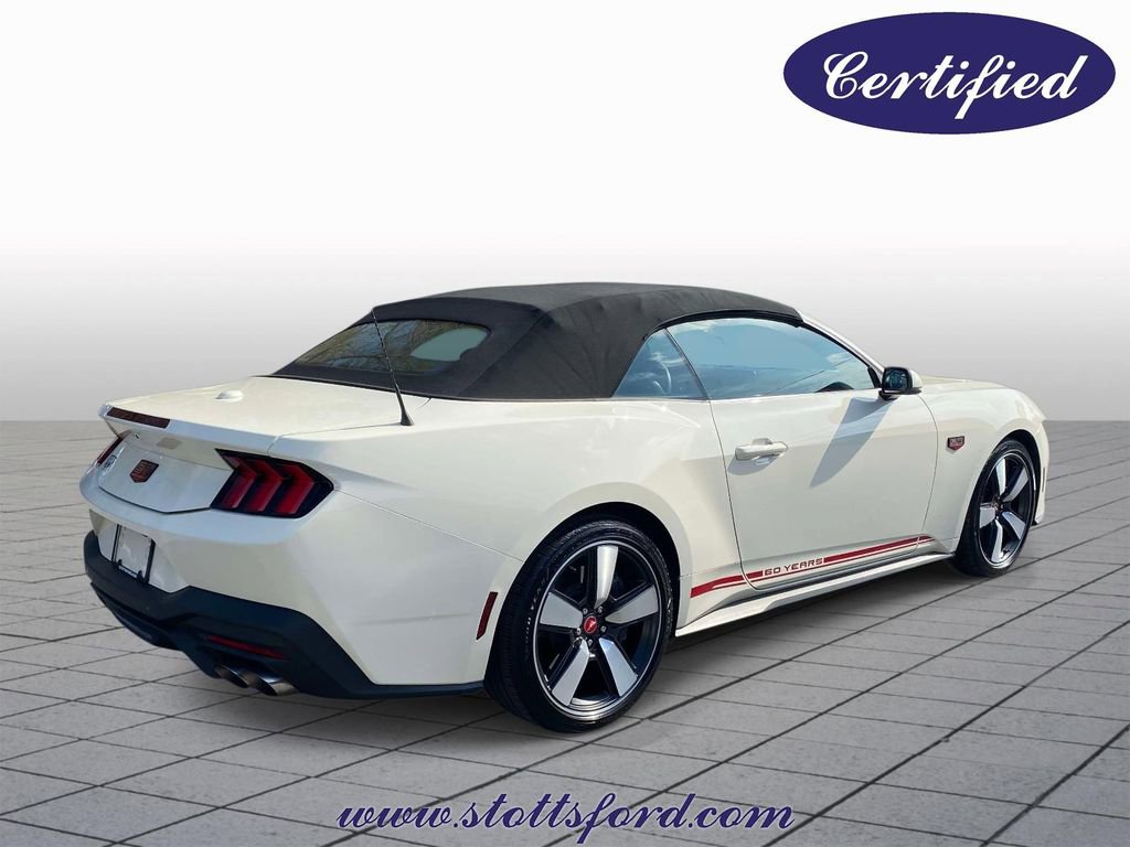 Certified 2025 Ford Mustang GT Premium w/ 60th Anniversary Package image 6