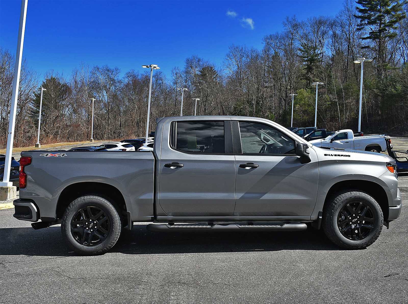 New 2026 Chevrolet Silverado 1500 Custom w/ Turbomax Blackout Package image 6