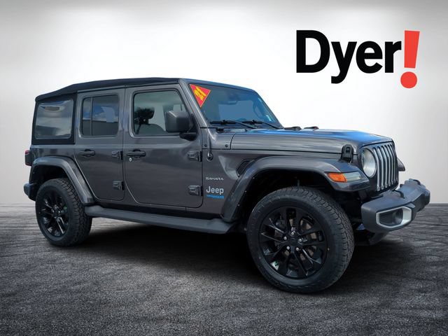 Used 2021 Jeep Wrangler Unlimited Sahara w/ Safety Group AWD/4WD image 1