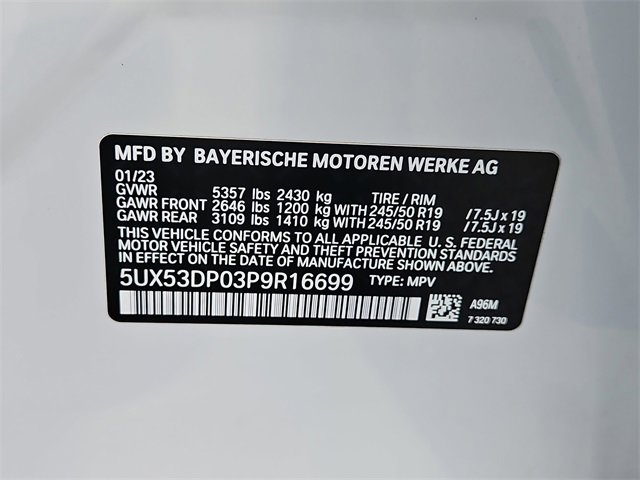 Used 2023 BMW X3 xDrive30i image 30