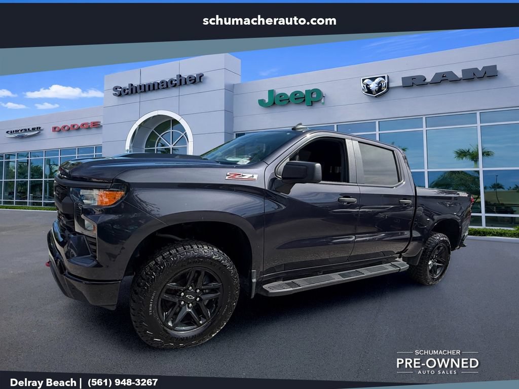 Used 2024 Chevrolet Silverado 1500 Custom Trail Boss AWD/4WD image 3