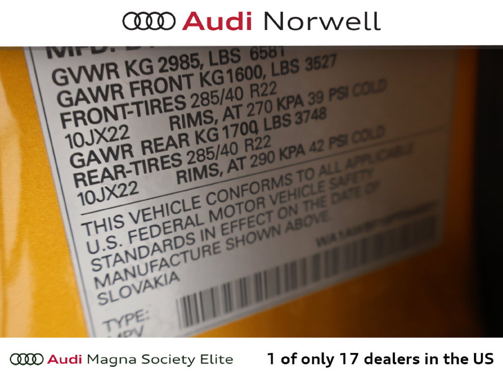 Used 2023 Audi SQ8 Premium Plus AWD/4WD image 3