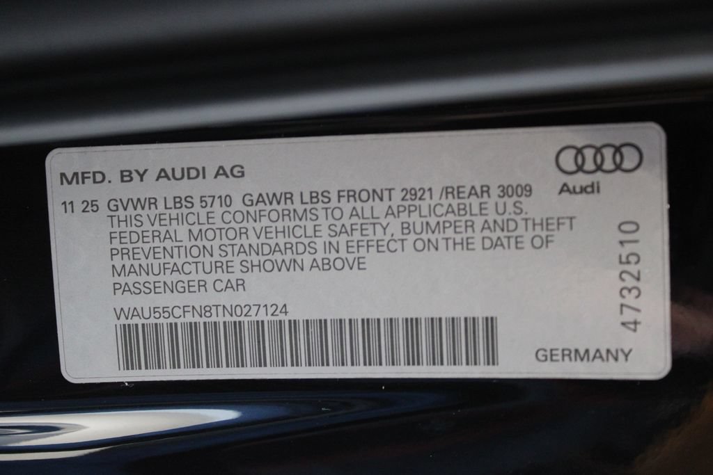 New 2026 Audi A6 Premium Plus AWD/4WD image 29