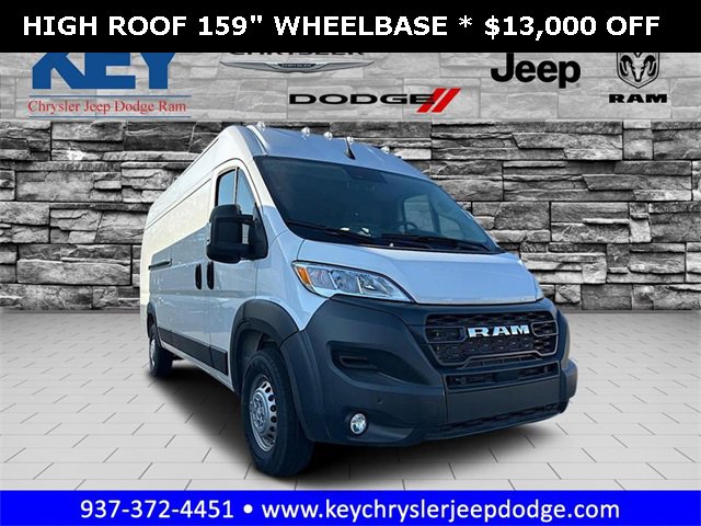 New 2025 RAM ProMaster 3500 w/ Premium Convenience Group