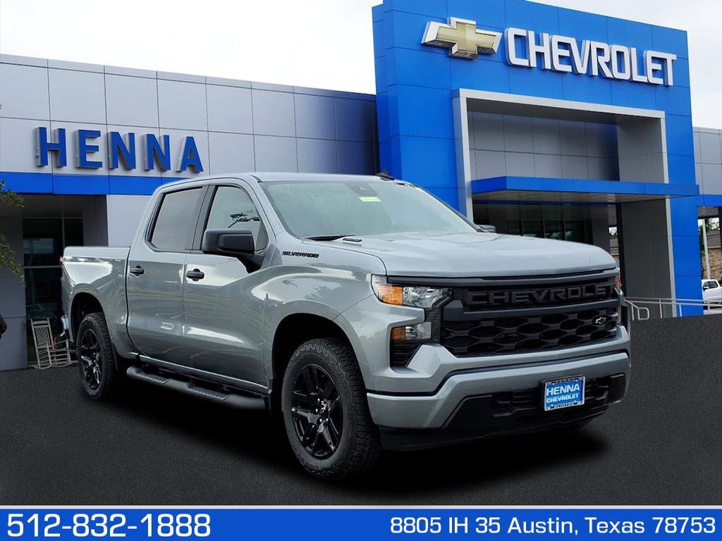 New 2026 Chevrolet Silverado 1500 Custom w/ Turbomax Blackout Package image 1