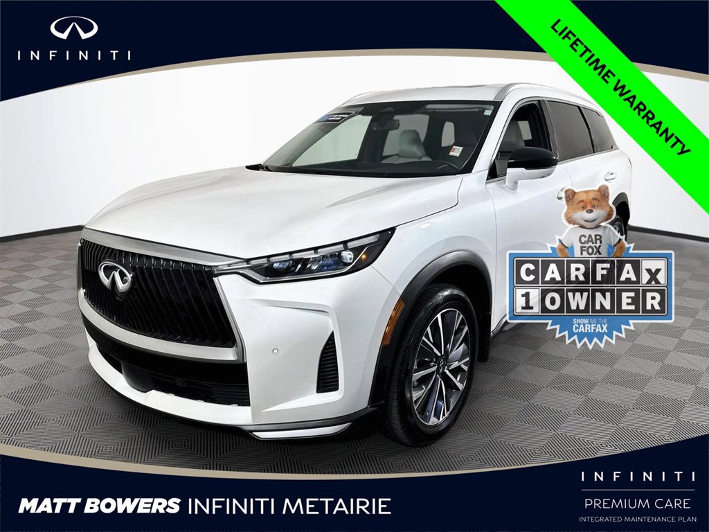 Certified 2027 INFINITI QX60 Luxe w/ Cargo Package FWD image 1