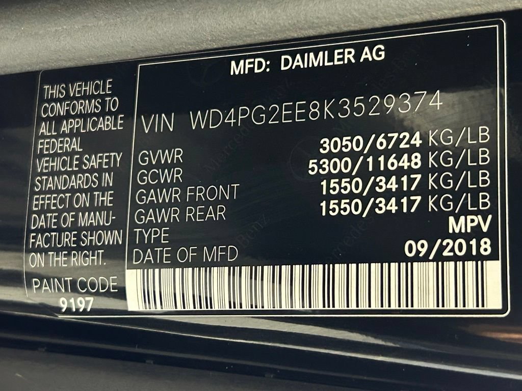 Used 2019 Mercedes-Benz Metris Passenger image 32