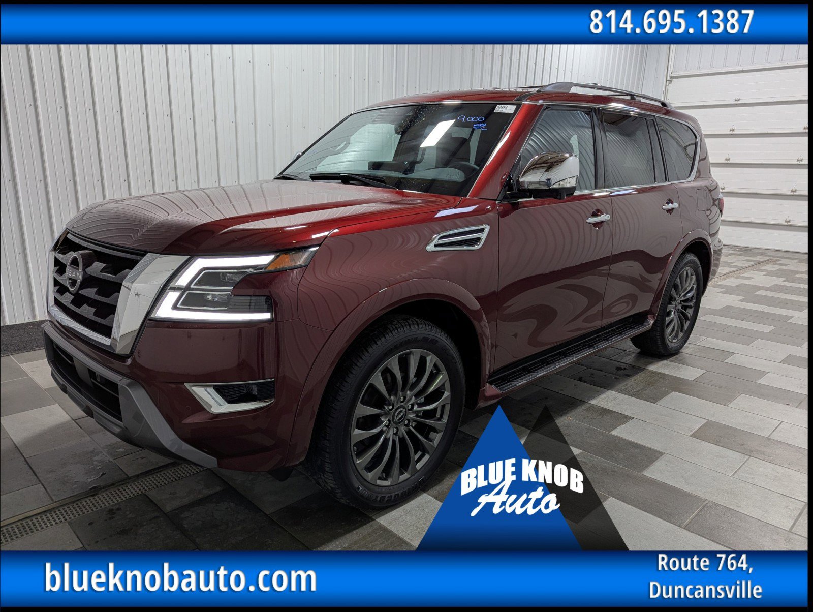 Used 2024 Nissan Armada Platinum w/ Captain's Chairs Package