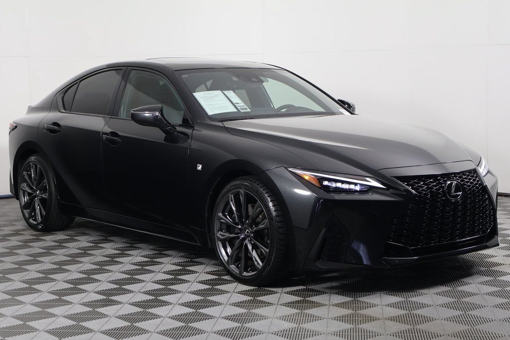Certified 2025 Lexus IS 350 F Sport w/ Navigation Package RWD image 3