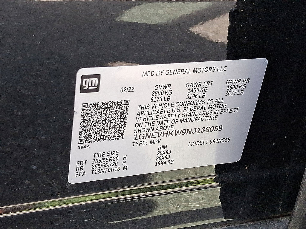 Used 2022 Chevrolet Traverse LT w/ LT Premium Package AWD/4WD image 18