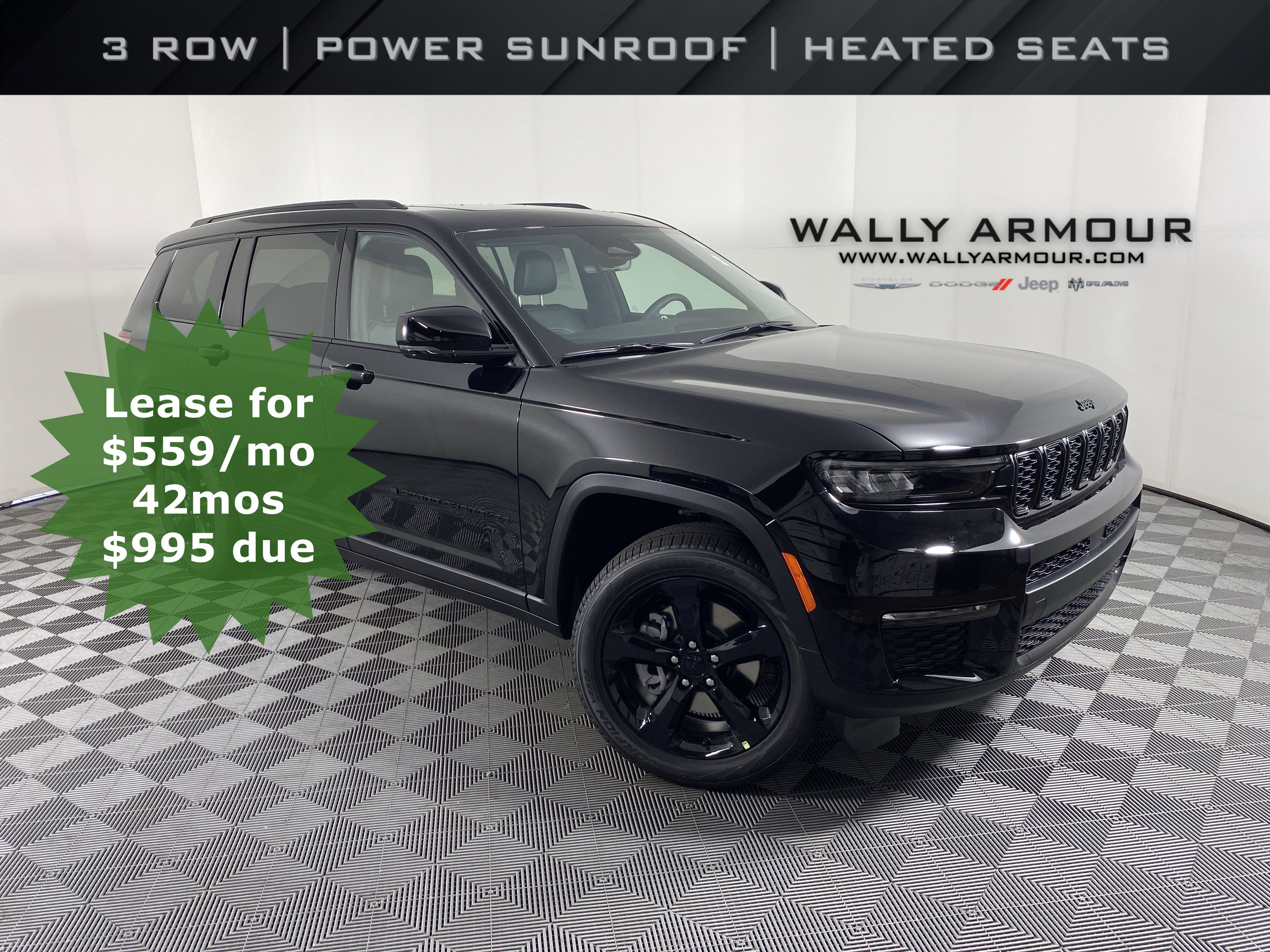 New 2025 Jeep Grand Cherokee L Limited w/ Black Appearance Package