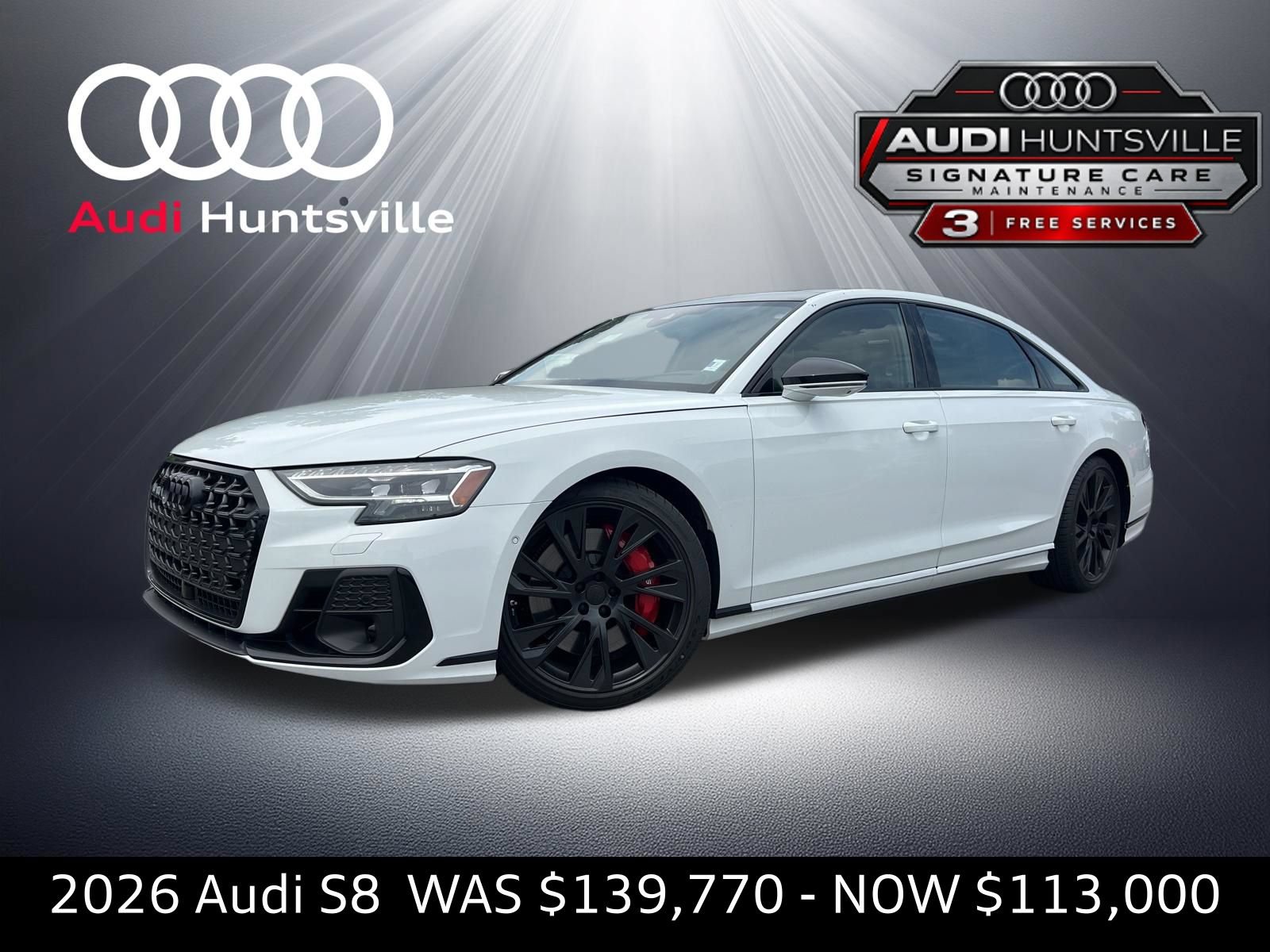 New 2026 Audi S8