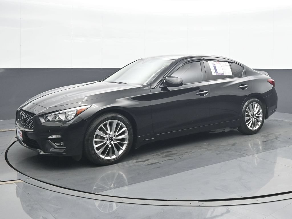 Used 2023 INFINITI Q50 Luxe w/ Cargo Package AWD/4WD image 2
