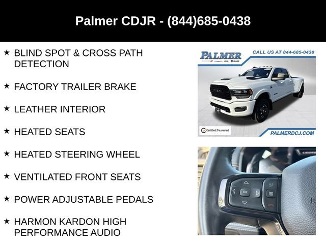 Certified 2024 RAM 3500 Limited w/ Night Edition AWD/4WD image 12