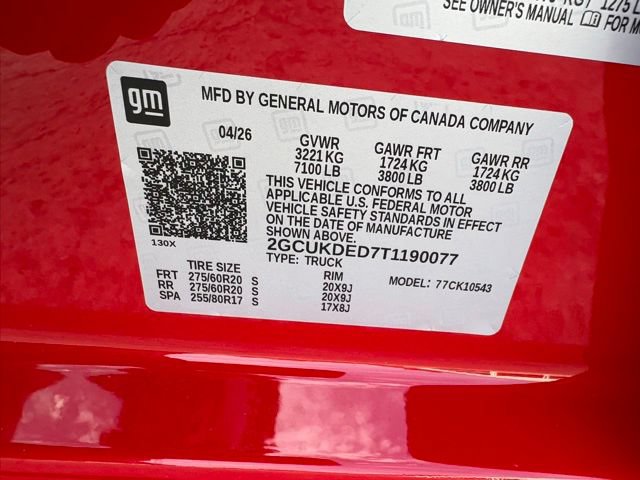 New 2026 Chevrolet Silverado 1500 LT w/ Protection Package AWD/4WD image 22