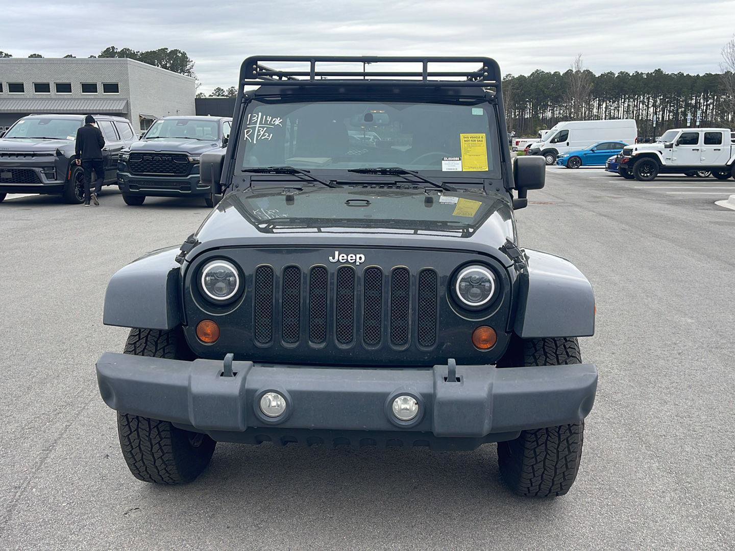 Used 2013 Jeep Wrangler Unlimited Sahara w/ Dual Top Group image 2