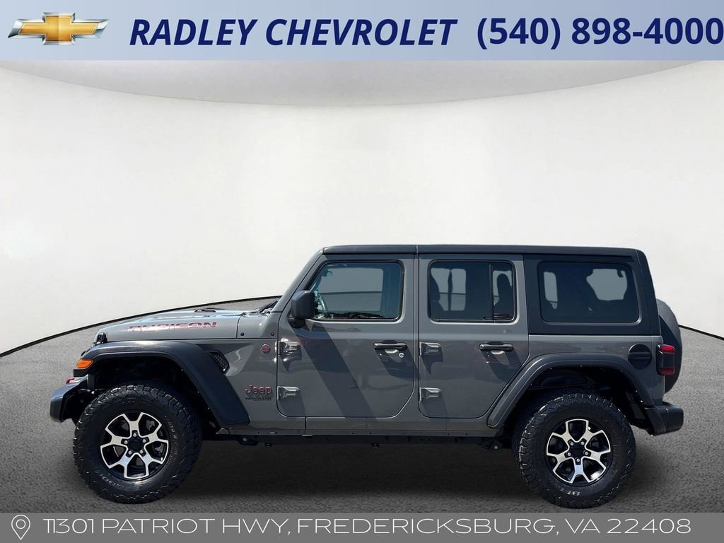 Used 2021 Jeep Wrangler Unlimited Rubicon w/ LED Lighting Group AWD/4WD image 27
