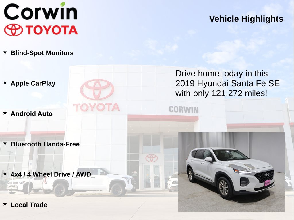Used 2019 Hyundai Santa Fe SE AWD/4WD image 6