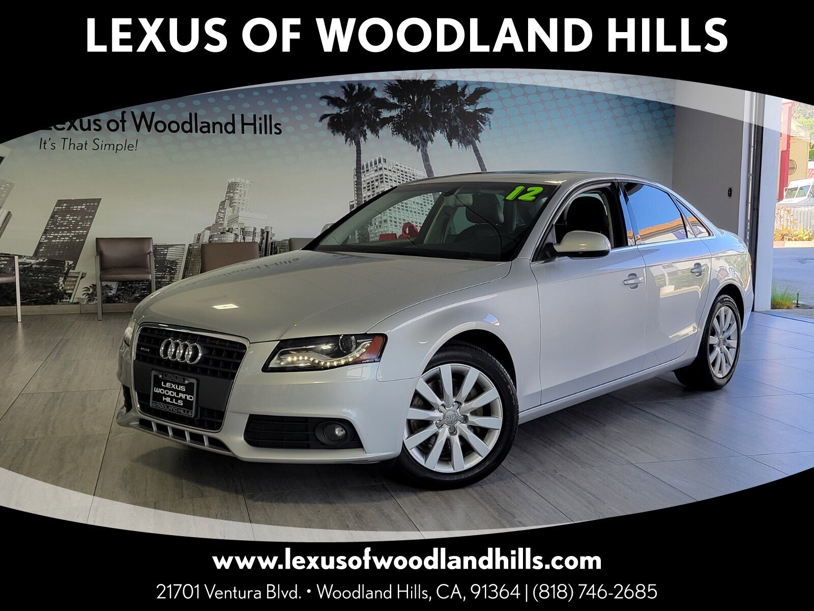 Used 2012 Audi A4 2.0T Premium AWD/4WD image 1