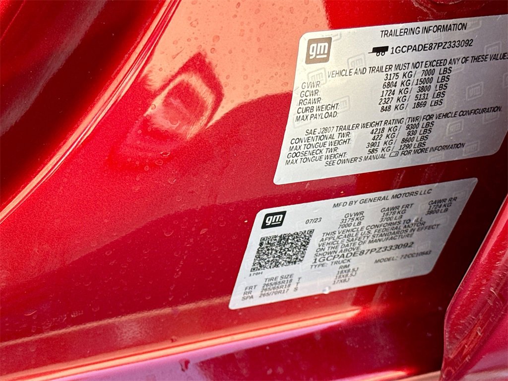 Used 2023 Chevrolet Silverado 1500 RST image 30