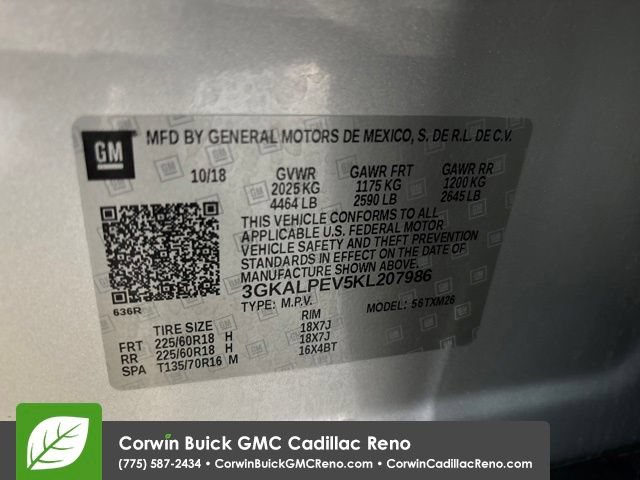 Certified 2019 GMC Terrain SLT FWD image 34