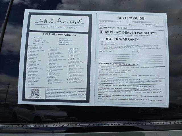 Used 2023 Audi e-tron Chronos w/ Chronos Package image 20