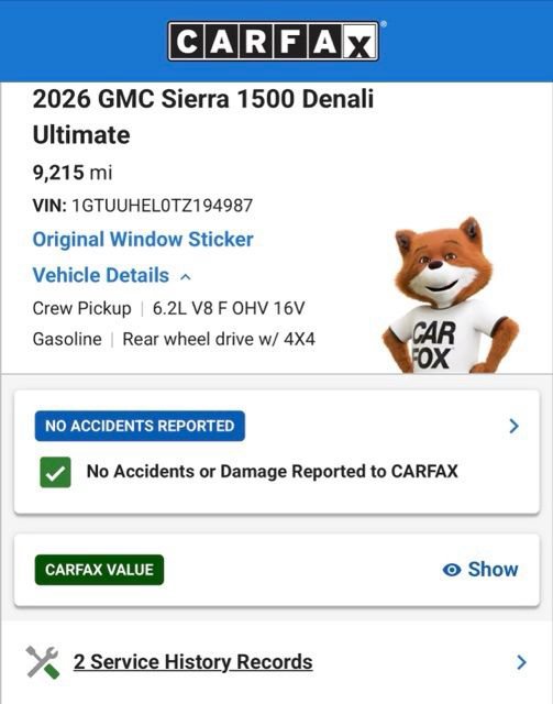 Used 2026 GMC Sierra 1500 Denali Ultimate AWD/4WD image 6