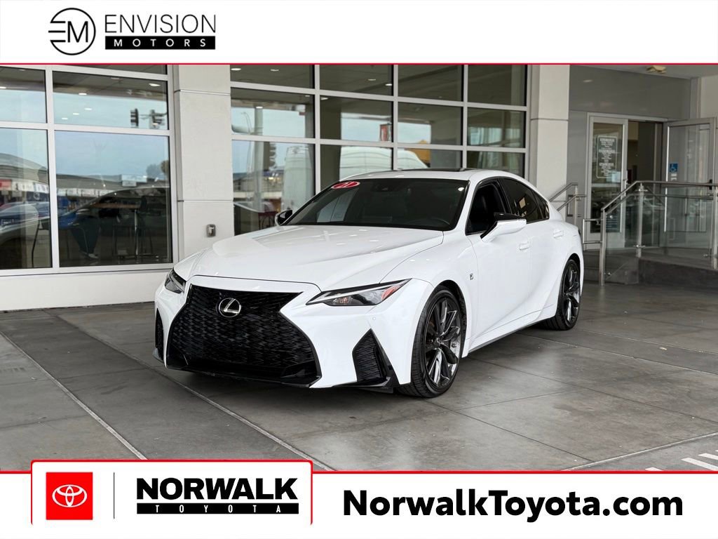 Used 2021 Lexus IS 350 F Sport w/ Accessory Package RWD image 1