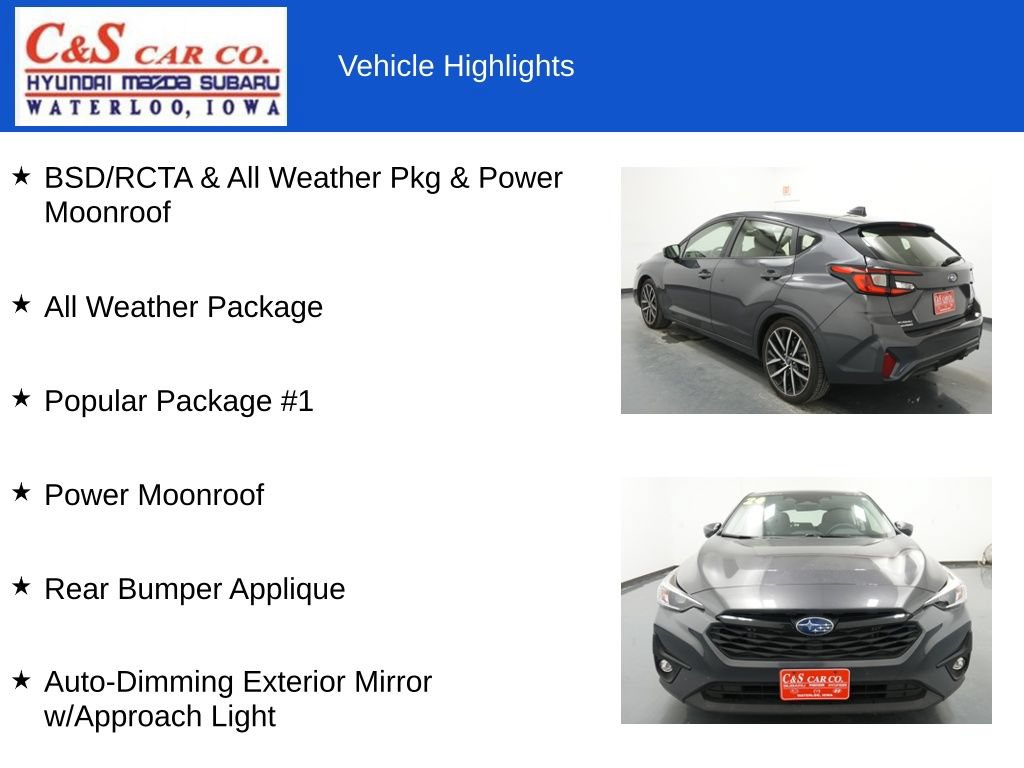 Used 2024 Subaru Impreza 2.0i Sport AWD/4WD image 7