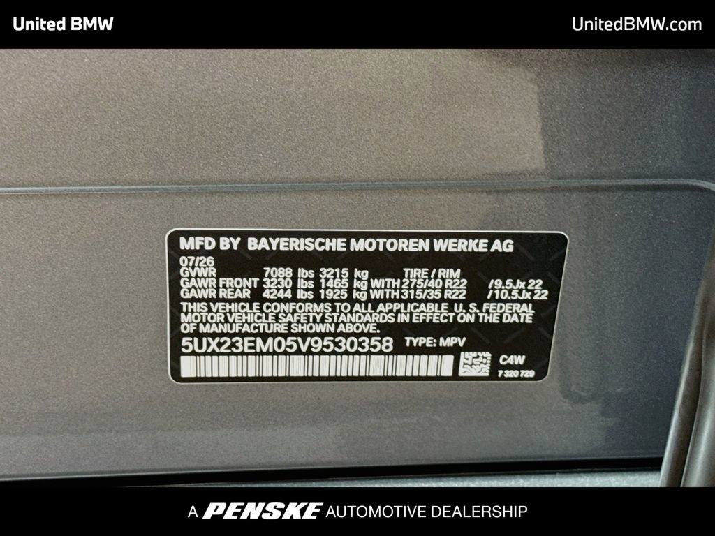New 2027 BMW X7 xDrive40i w/ M Sport Package AWD/4WD image 15