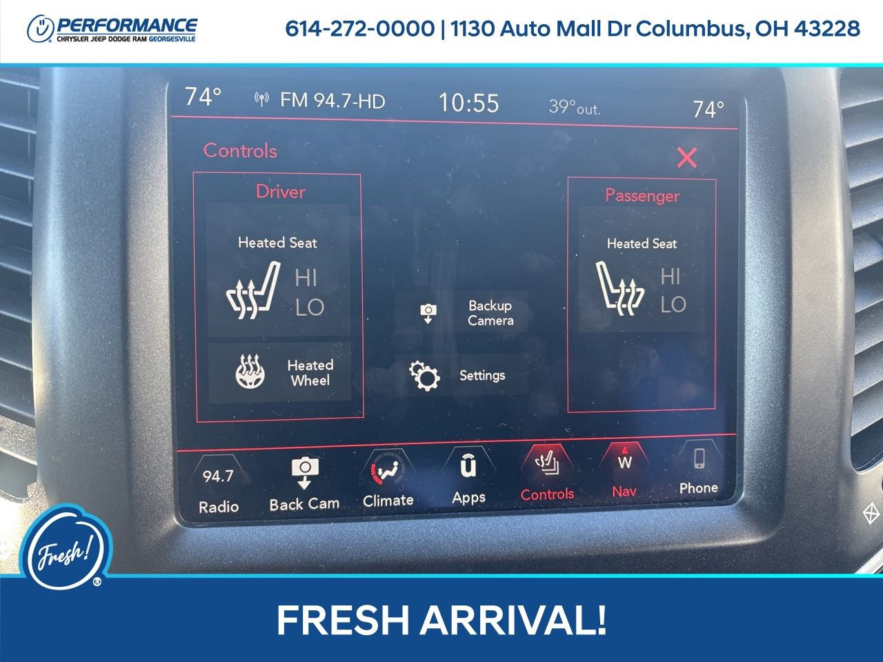 Used 2019 Jeep Cherokee Trailhawk w/ Cold Weather Group image 23