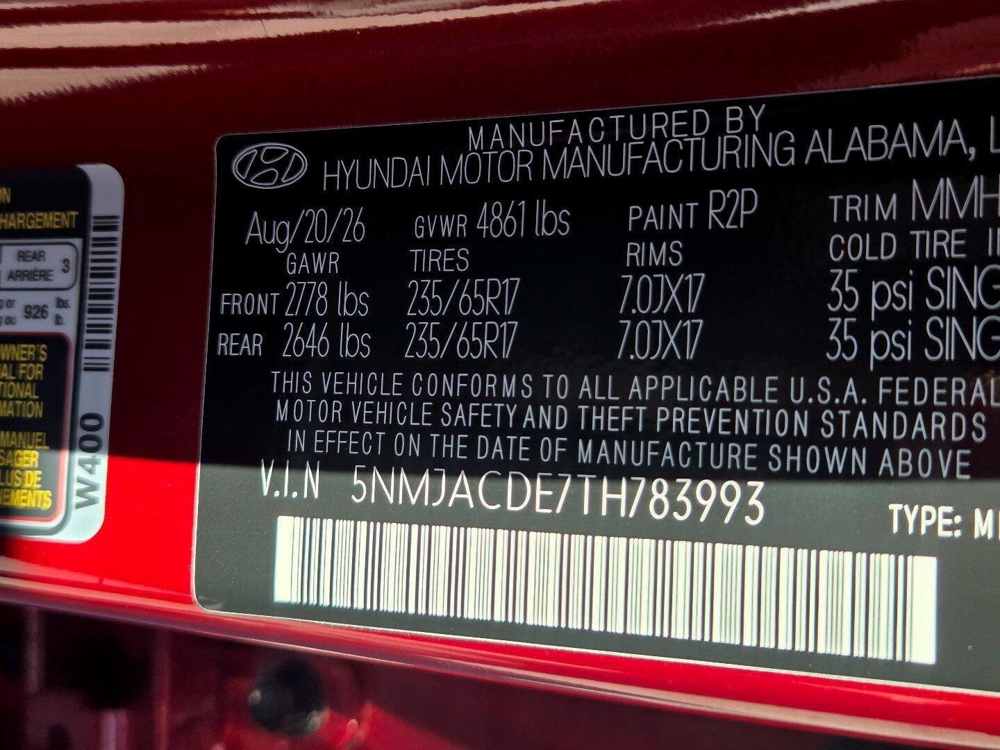 New 2026 Hyundai Tucson SE AWD/4WD image 86