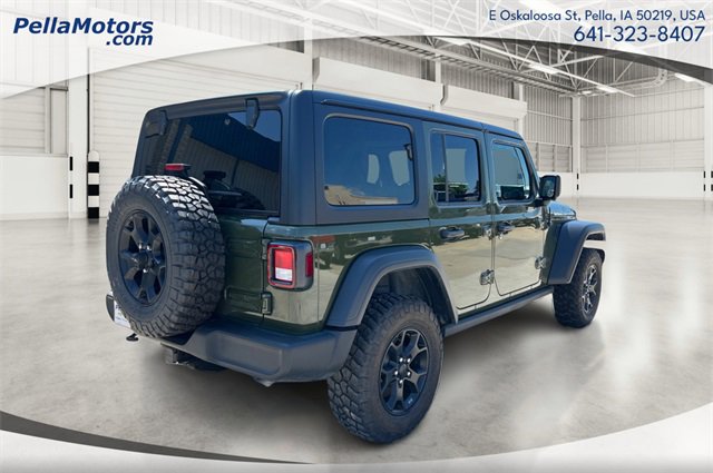 Used 2021 Jeep Wrangler Unlimited Sport image 3