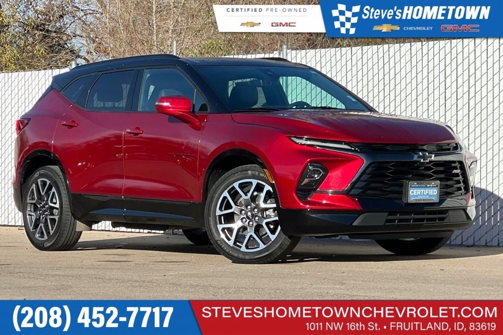 Certified 2024 Chevrolet Blazer RS w/ Driver Confidence II Package