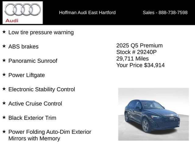 Used 2025 Audi Q5 2.0T Premium image 18