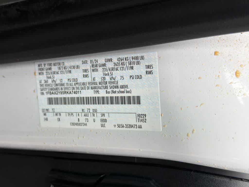 Used 2024 Ford Transit 350 XLT RWD image 29