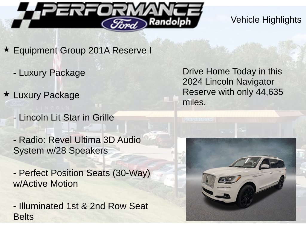 Used 2024 Lincoln Navigator Reserve AWD/4WD image 9