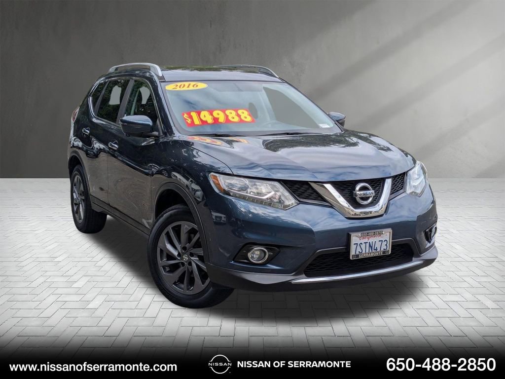 Used 2016 Nissan Rogue SL w/ SL Premium Package AWD/4WD image 1