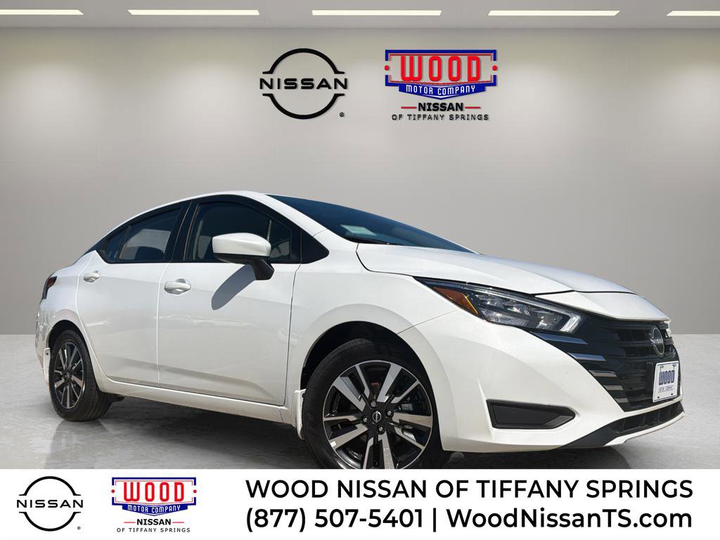 Certified 2025 Nissan Versa SV w/ Trunk Package FWD 360° Tour