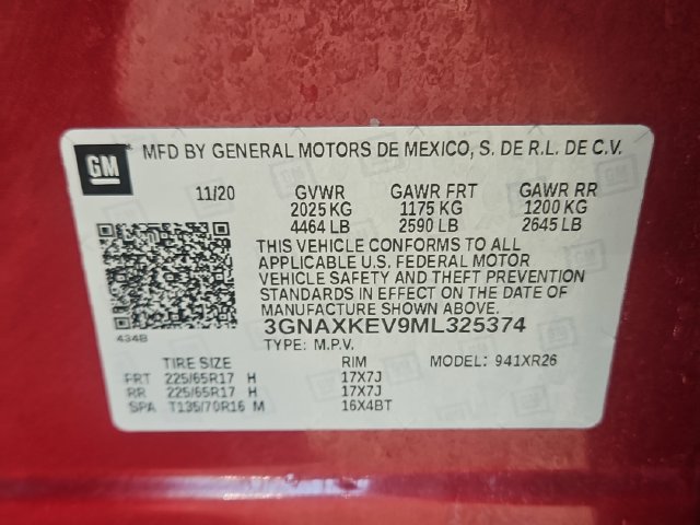 Used 2021 Chevrolet Equinox LT FWD image 31